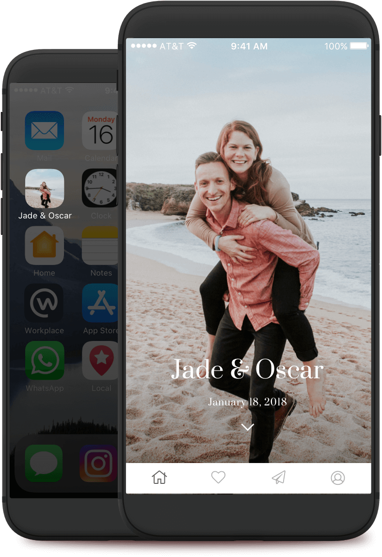 Simple, personalized mobile photo albums